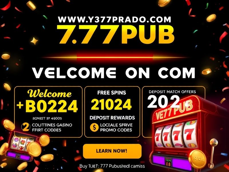 Welcome to 777Pub Login, your gateway to a premium online gambling experience. Access exclusive casino games, sports betting, and real money prizes securely at the official 777Pub website.