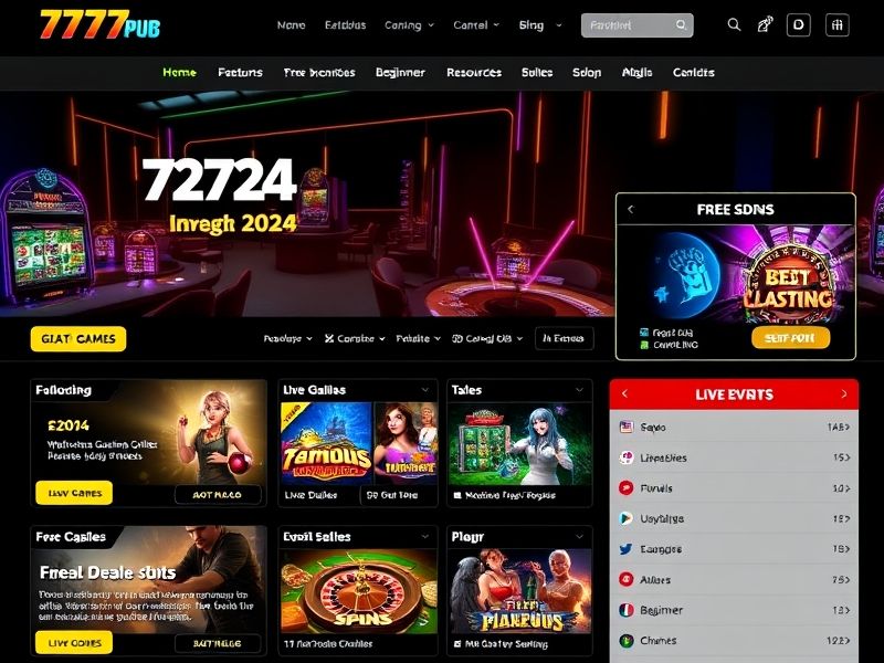 Welcome to 777Pub Login, your gateway to a premium online gambling experience. Access exclusive casino games, sports betting, and real money prizes securely at the official 777Pub website.